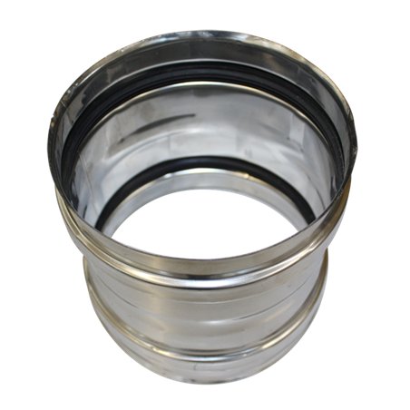 Manchette femelle/femelle simple paroi inox - Ø 350 mm