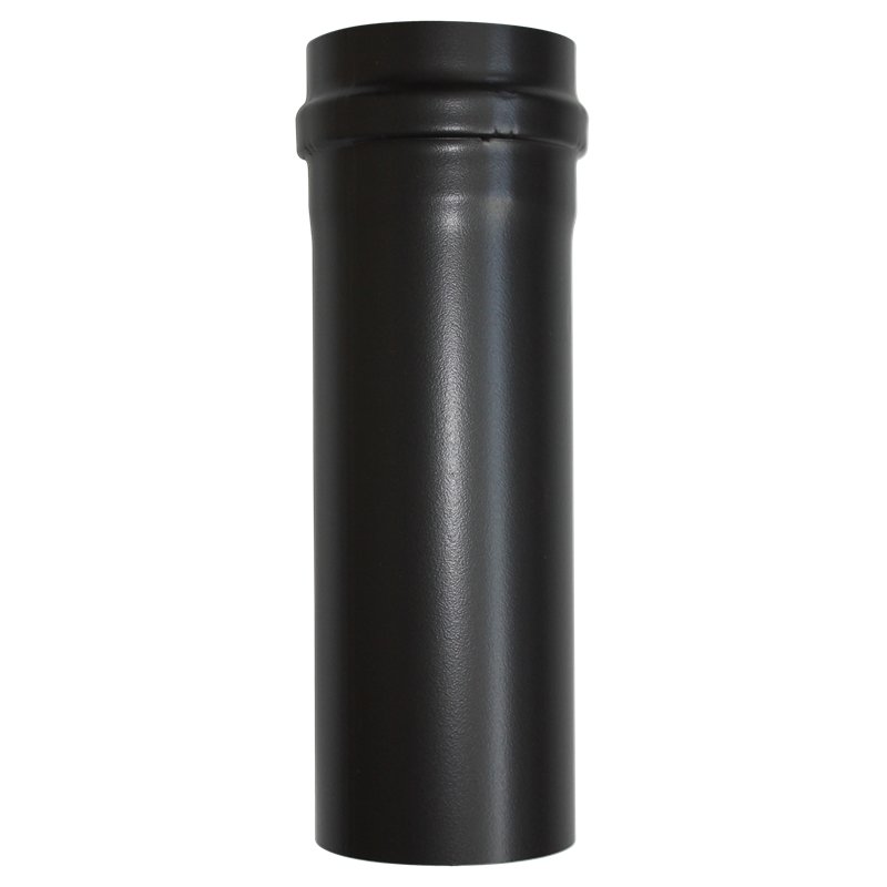 Longueur droite noir 250 mm - Ø 100 Longueur droite noir 250 mm - Ø 100