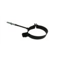 Collier de fixation mural noir - Ø 80 Collier de fixation mural noir - Ø 80