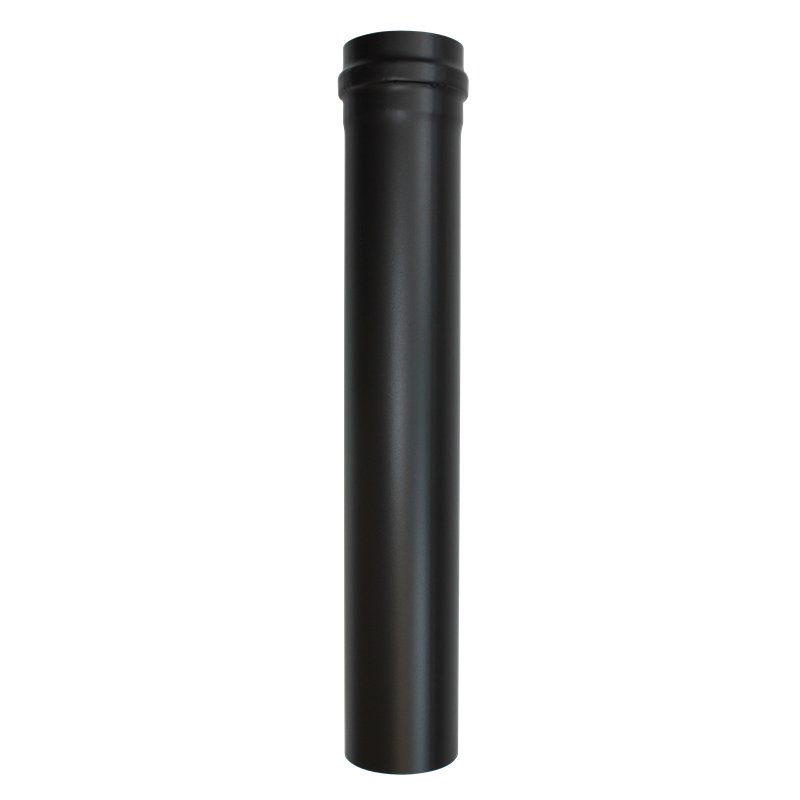 Longueur droite noir 500 mm - Ø 80 Longueur droite noir 500 mm - Ø 80