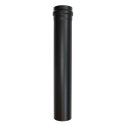 Longueur droite noir 500 mm - Ø 80 Longueur droite noir 500 mm - Ø 80