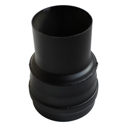 Réduction acier noir - Ø 120 F - 130 M