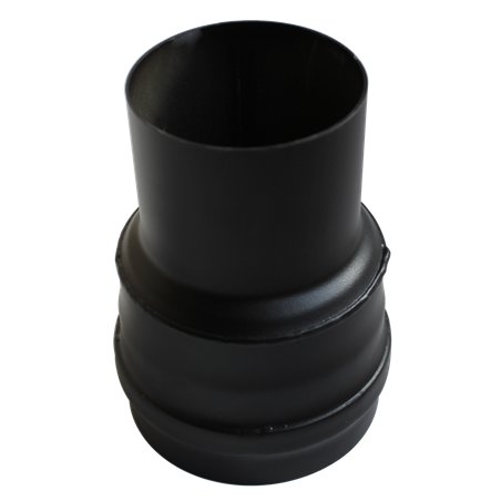 Réduction acier noir - Ø 120 F - 140 M