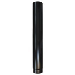 Longueur droite acier noir 1000 mm - Ø 130