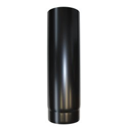 Longueur droite acier noir 500 mm - Ø 130