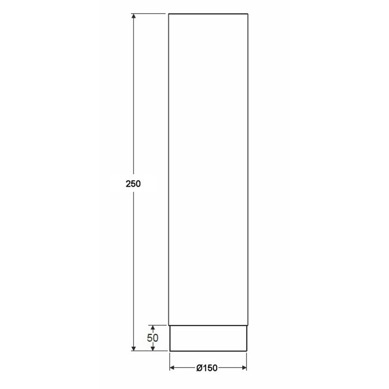 Barre Ronde POM Noire 85 Mm Longueur 250 Mm - Joncs Pleins Polyoxyméthylène