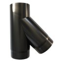 Té à 135° mâle acier noir - Ø 150 Té à 135° mâle acier noir - Ø 150