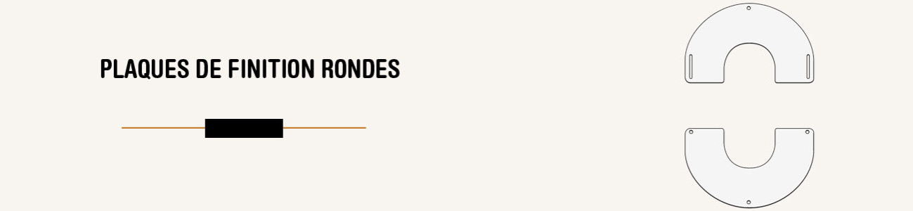 Plaques rondes