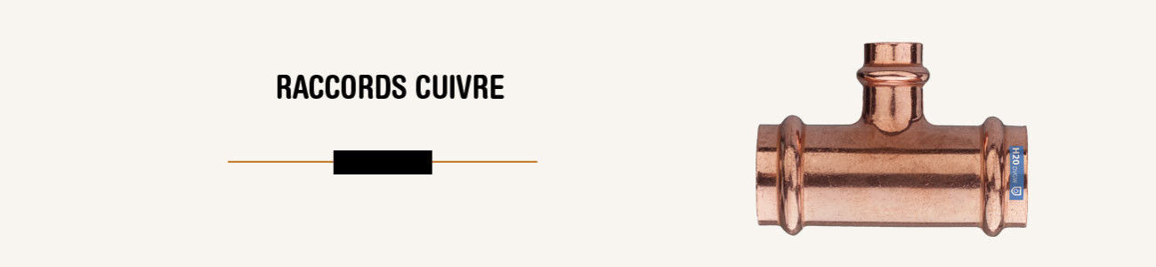 Raccords cuivre