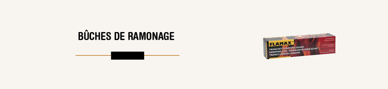 Bûches de ramonage